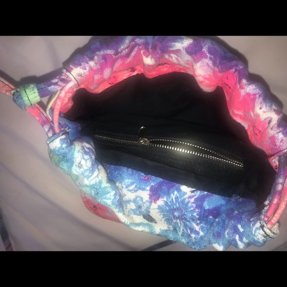 PINK cross-body multi-colored bag - Picture 6 of 7